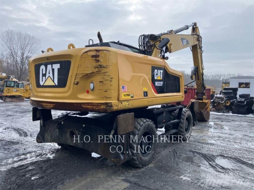 CAT M322F Lastik tekerli ekskavatörler
