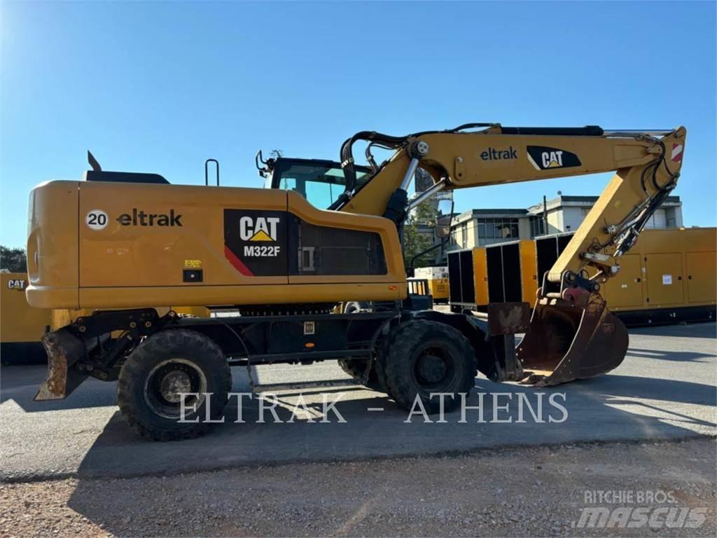 CAT M322F Lastik tekerli ekskavatörler
