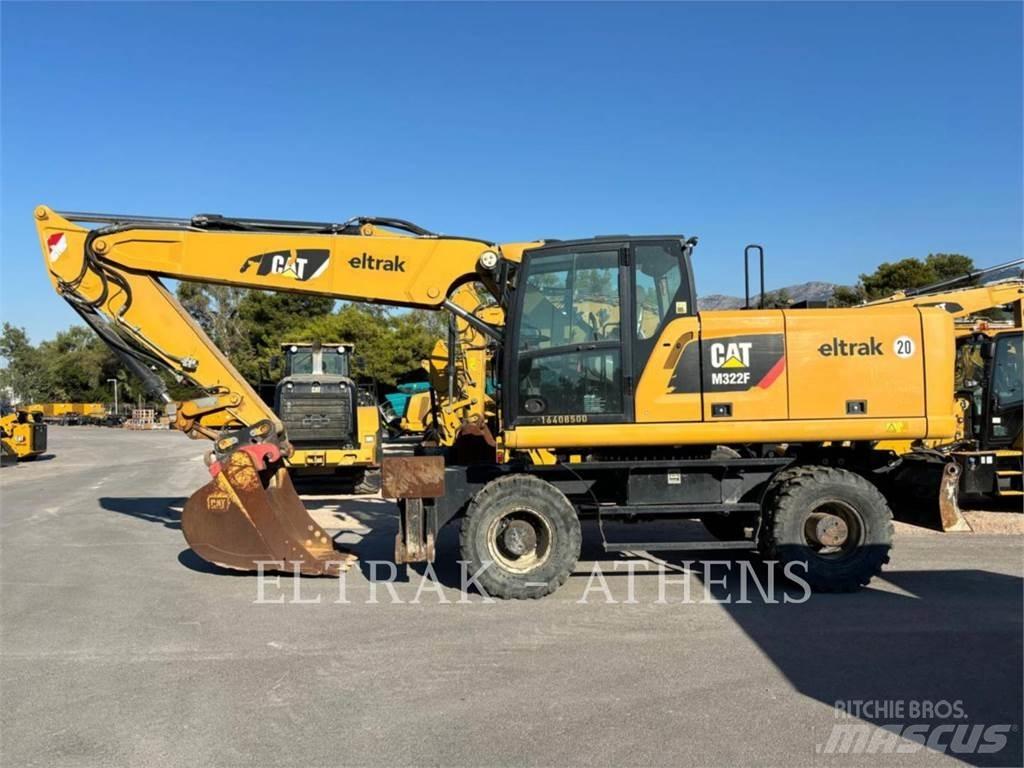 CAT M322F Lastik tekerli ekskavatörler
