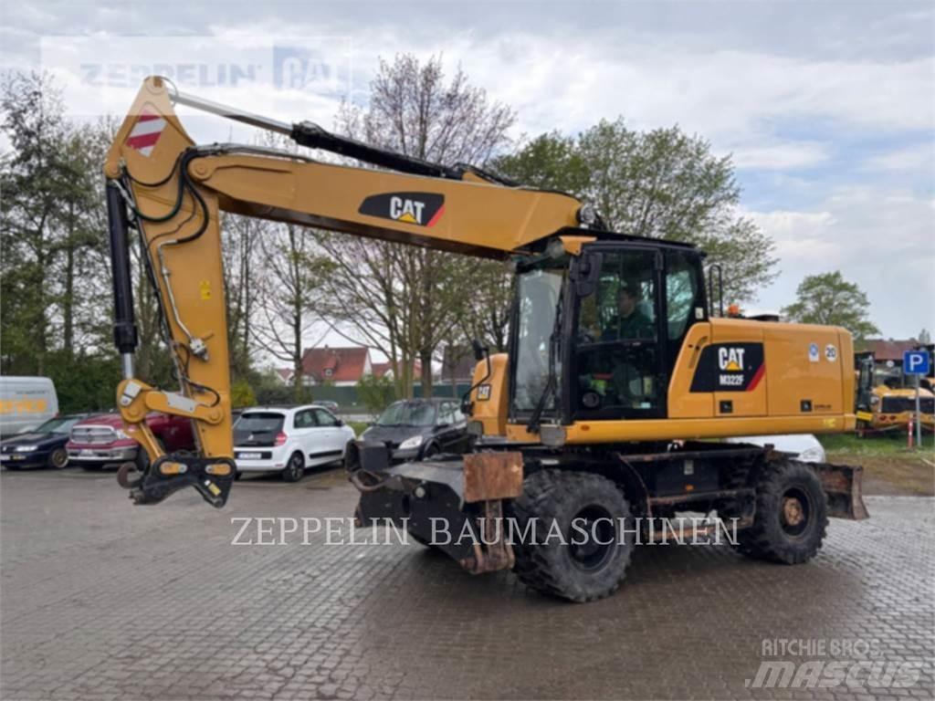 CAT M322F Lastik tekerli ekskavatörler
