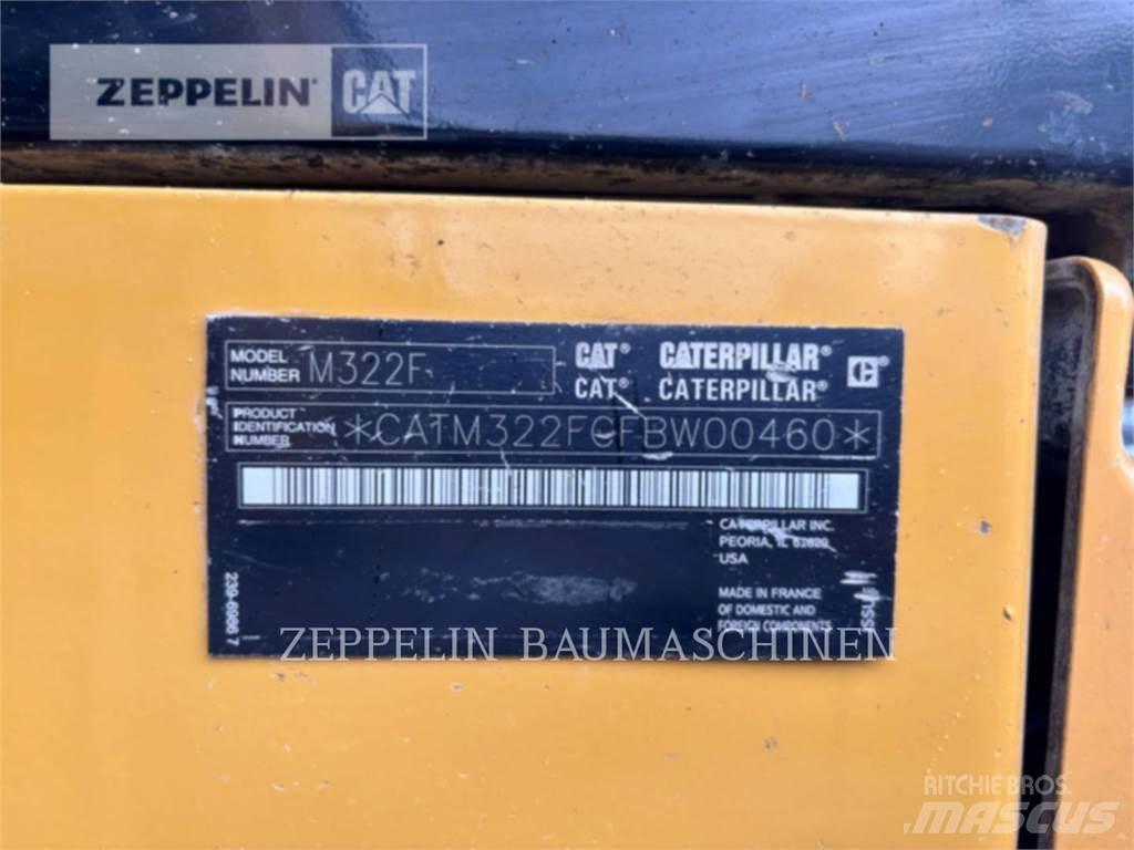 CAT M322F Lastik tekerli ekskavatörler