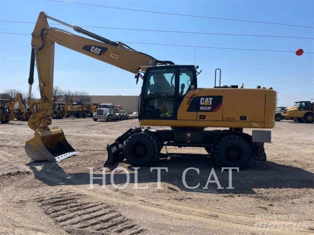 CAT M322F Lastik tekerli ekskavatörler
