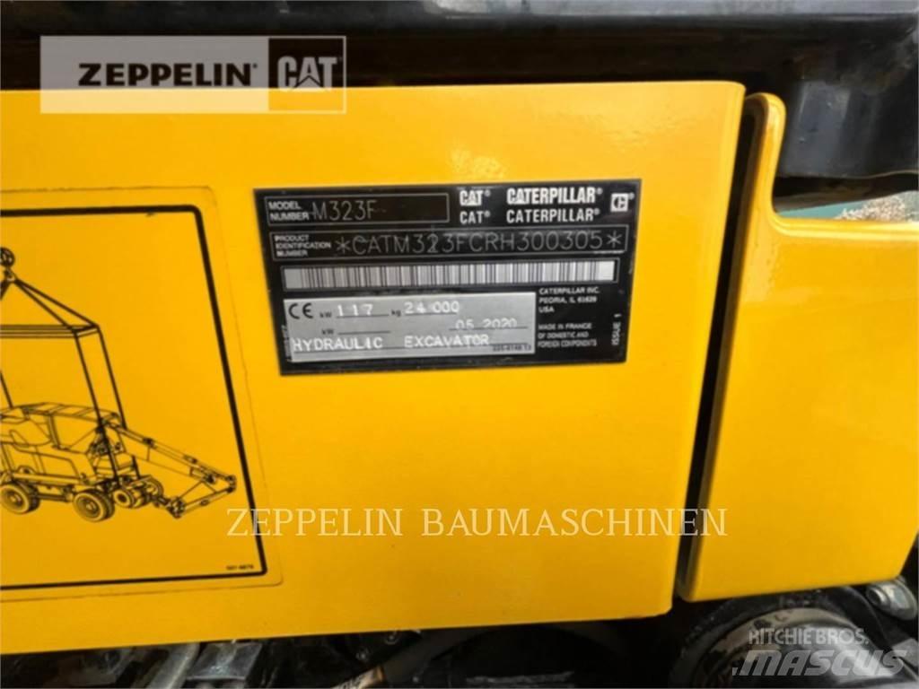 CAT M323F Lastik tekerli ekskavatörler