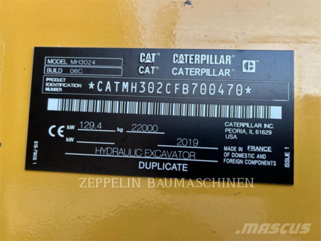 CAT MH3024-06C Yıkım ekskavatörleri