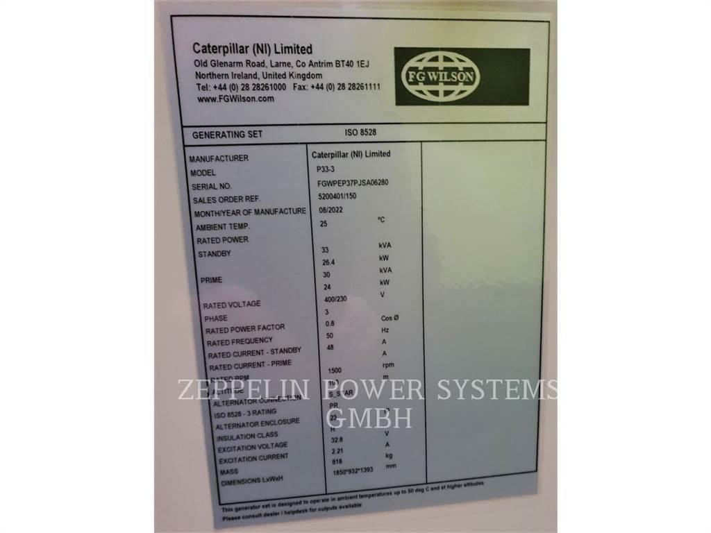 CAT PPO P33-3 Diğer Jeneratörler