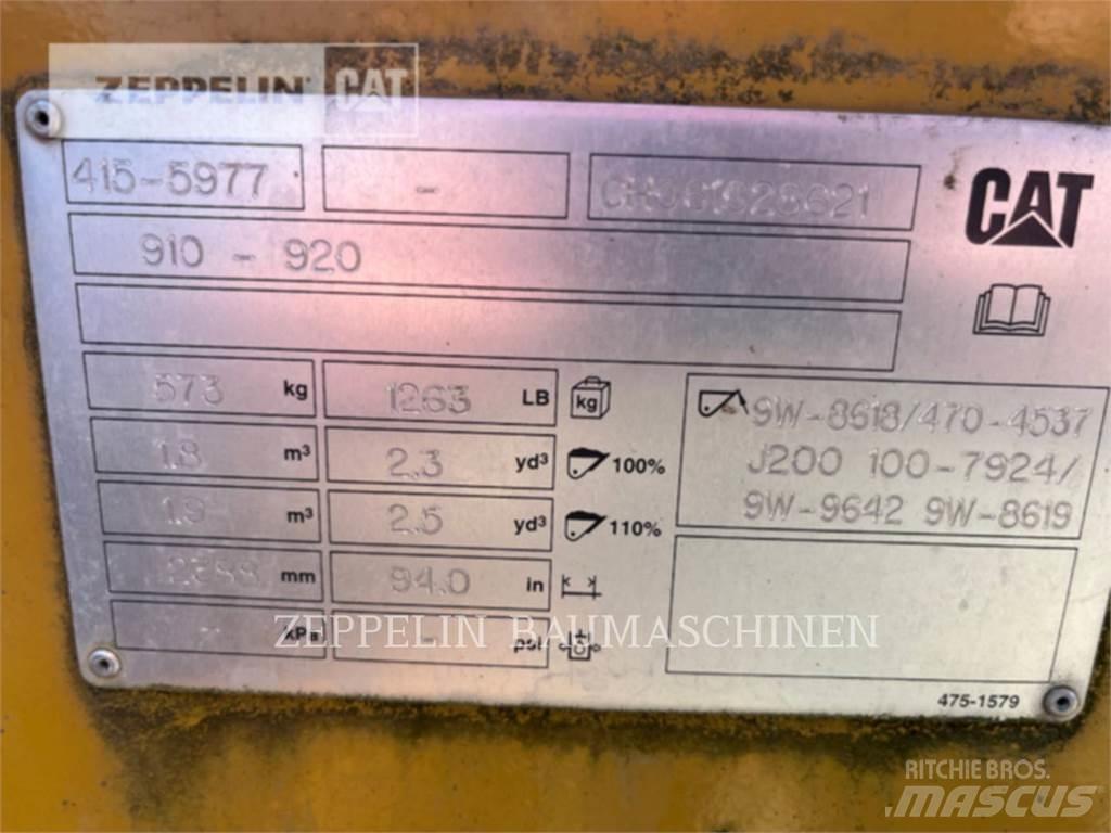 CAT SCHAUFEL CAT 918M Kovalar