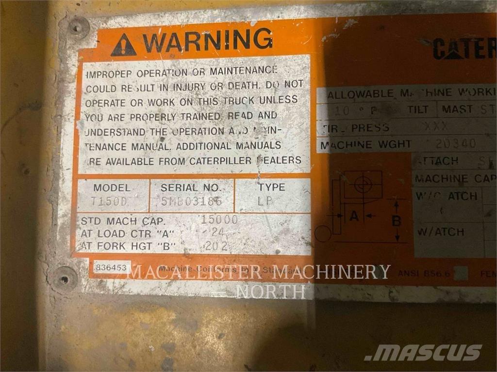 CAT T150D Diger
