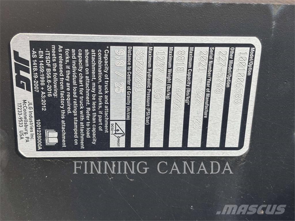 CAT TH62-CR-74 Çatallar