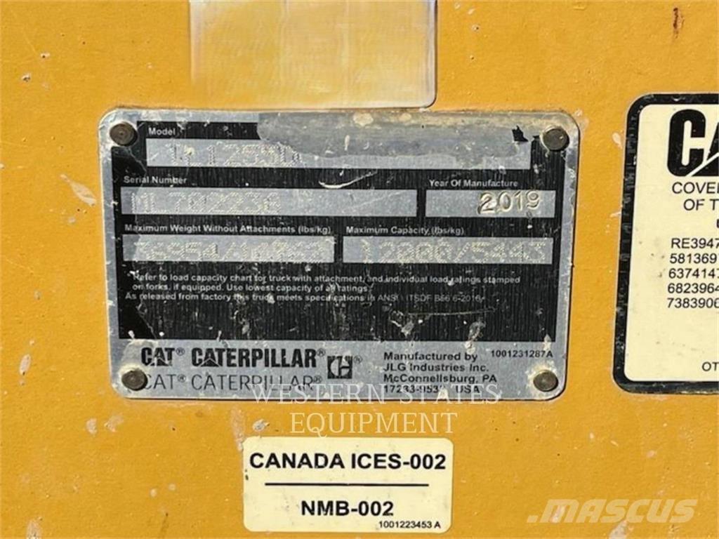CAT TL1255D Teleskopik yükleyiciler