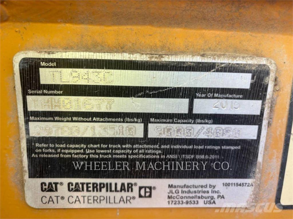 CAT TL943C CAB Teleskopik yükleyiciler
