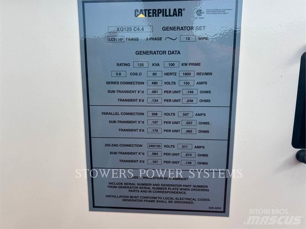 CAT XQ125 Diğer Jeneratörler