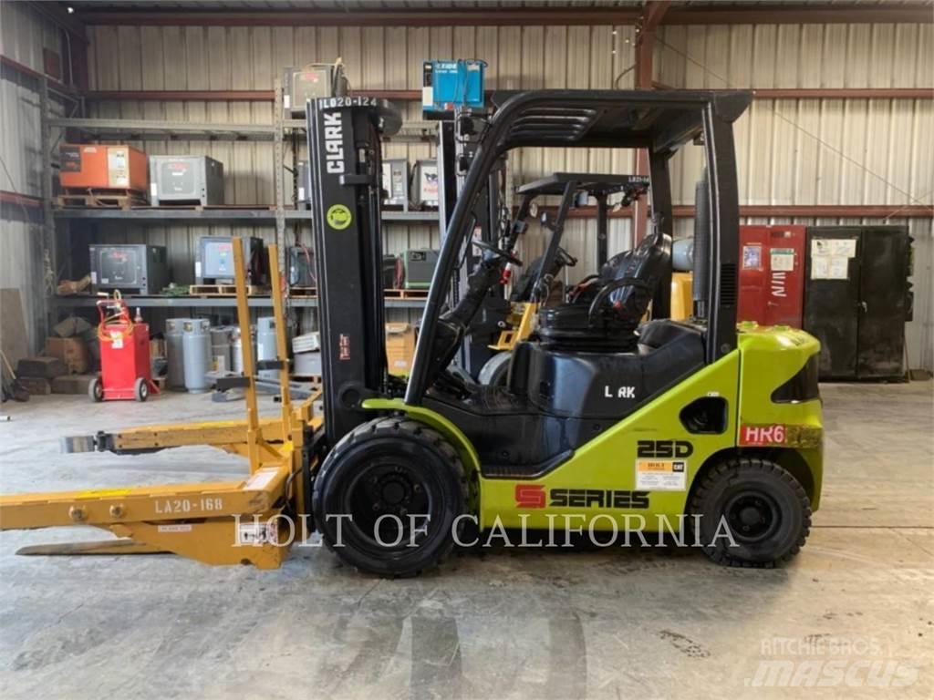 Clark S25D Dizel forkliftler