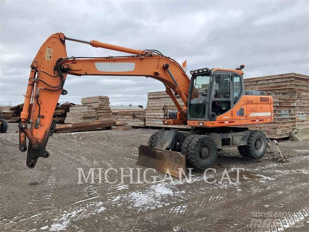 Doosan DX190W Lastik tekerli ekskavatörler