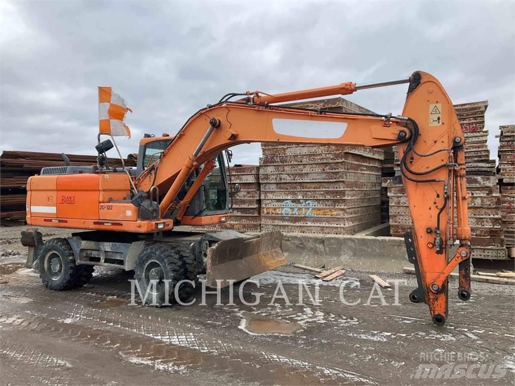 Doosan DX190W Lastik tekerli ekskavatörler