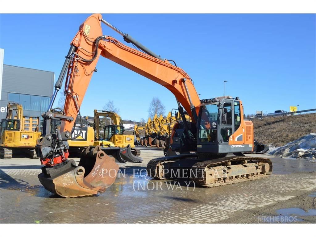 Doosan DX235 Paletli ekskavatörler