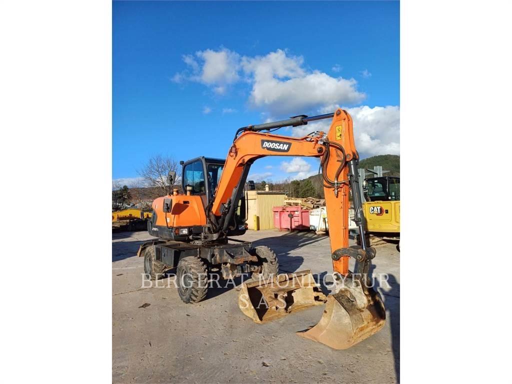 Doosan DX57W-7 Lastik tekerli ekskavatörler
