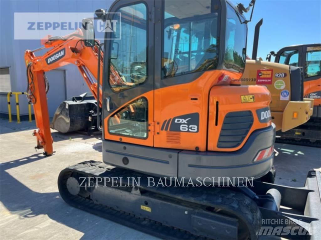 Doosan DX63-3 Paletli ekskavatörler