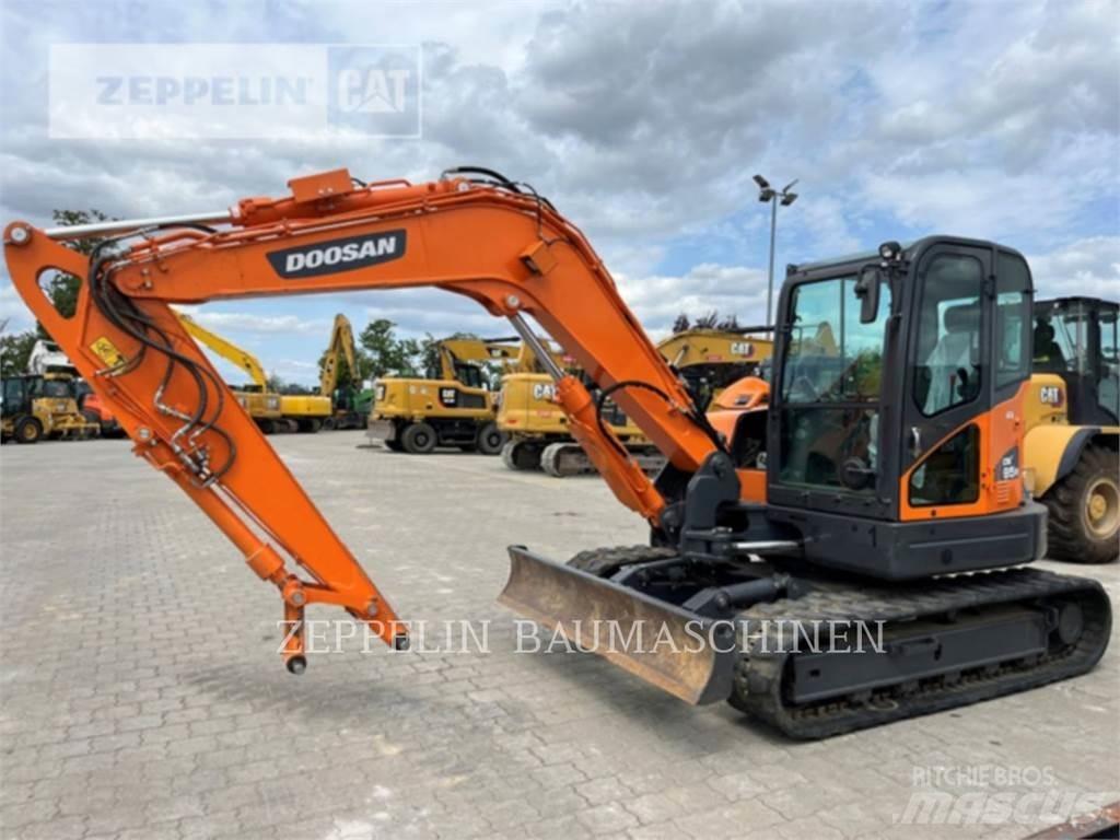 Doosan DX85R-3 Paletli ekskavatörler