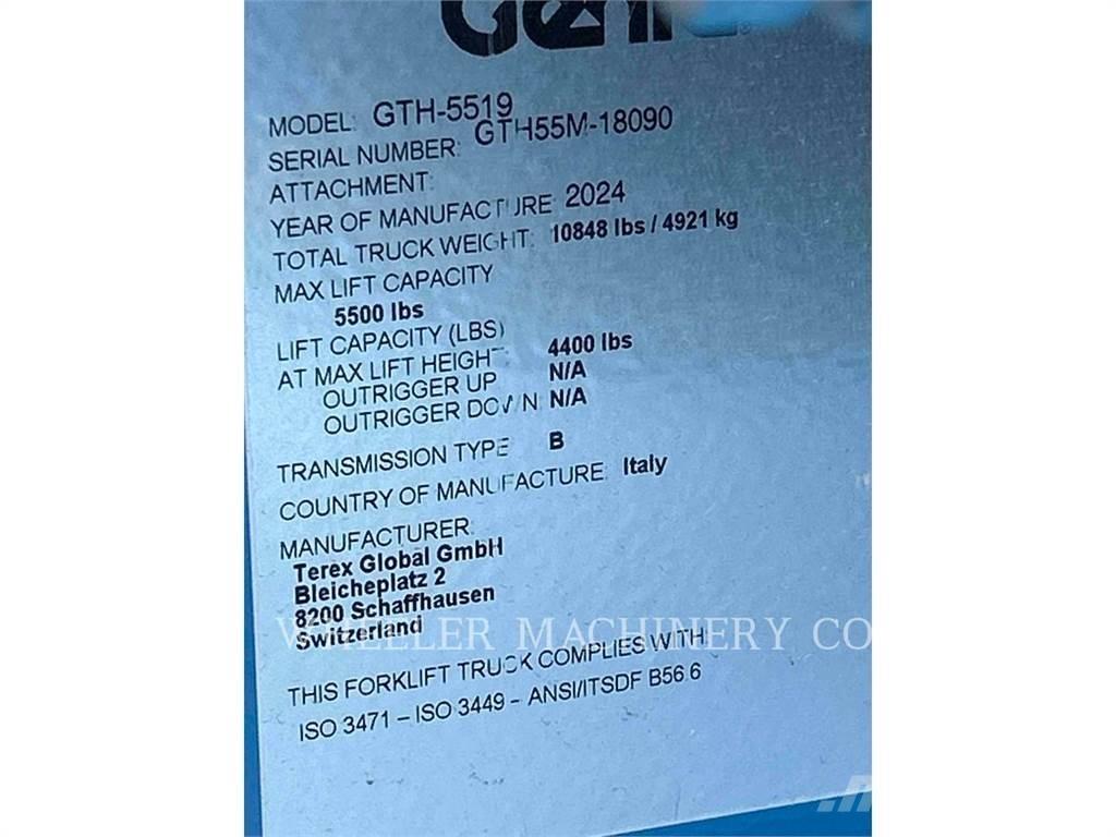 Genie GTH-5519 Teleskopik yükleyiciler