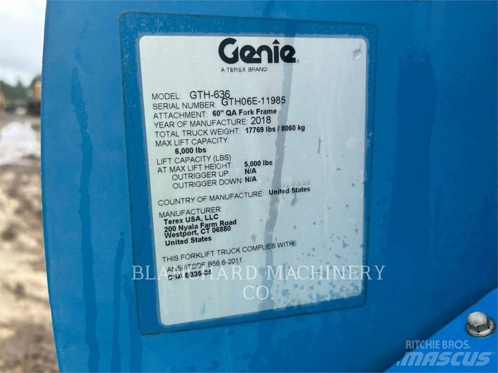 Genie GTH-636 Teleskopik yükleyiciler