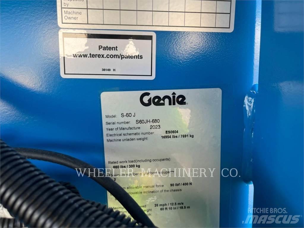 Genie S60J Körüklü personel platformları