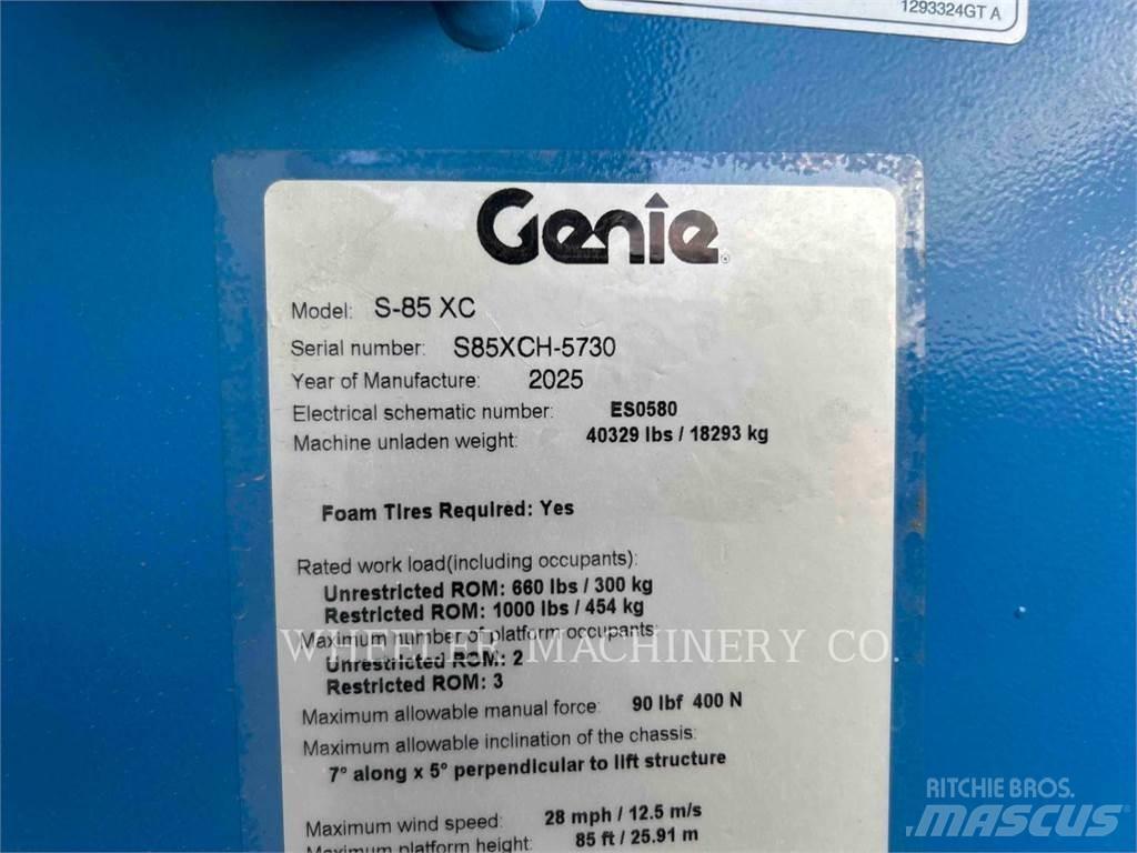 Genie S85XC SP Körüklü personel platformları