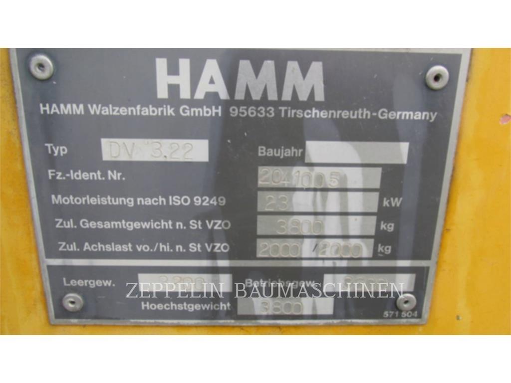 Hamm DV3.22 Zemin sıkıştırma makineleri