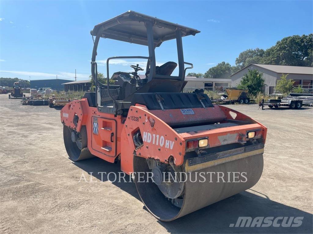 Hamm HD 110 HV Çift tamburlu silindirler