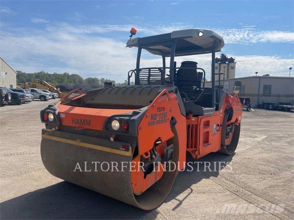 Hamm HD120IW-HF Çift tamburlu silindirler