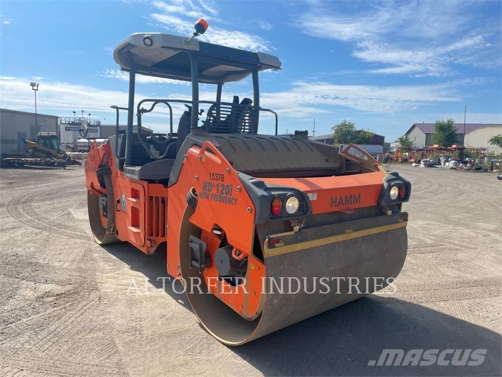Hamm HD120IW-HF Çift tamburlu silindirler