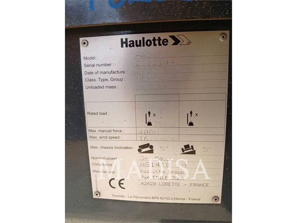 Haulotte HA20RTJPRO Körüklü personel platformları
