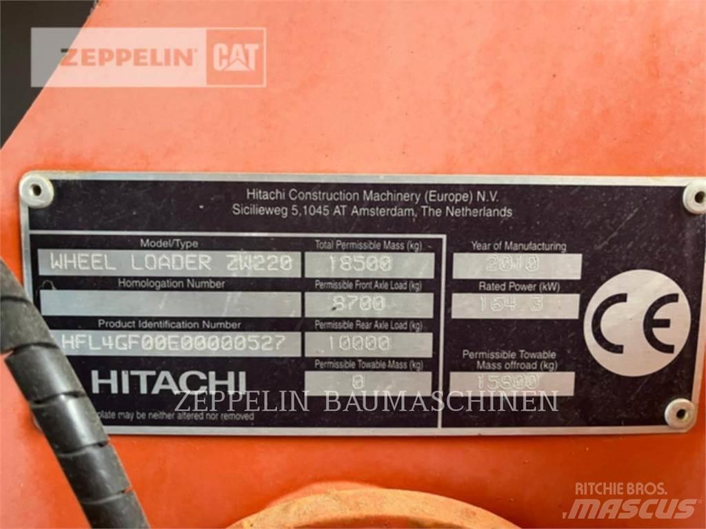 Hitachi ZW220 Tekerlekli yükleyiciler