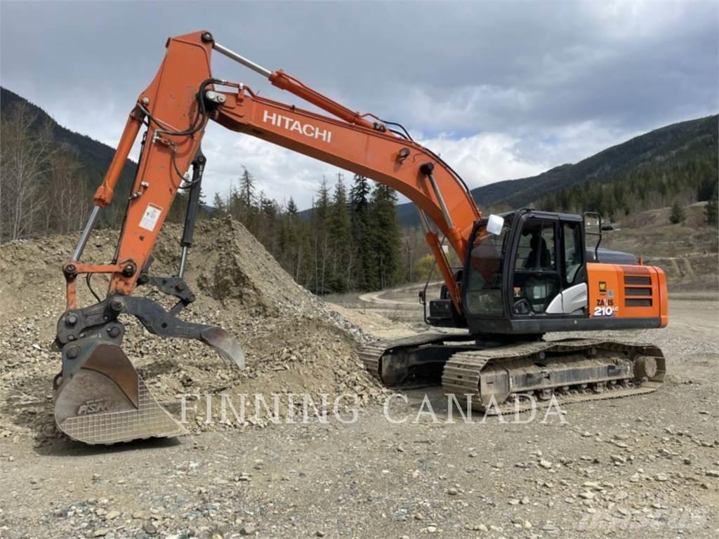 Hitachi ZX210LC Paletli ekskavatörler