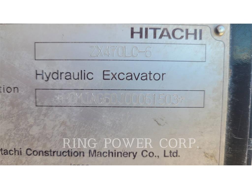 Hitachi ZX470LC6 Paletli ekskavatörler