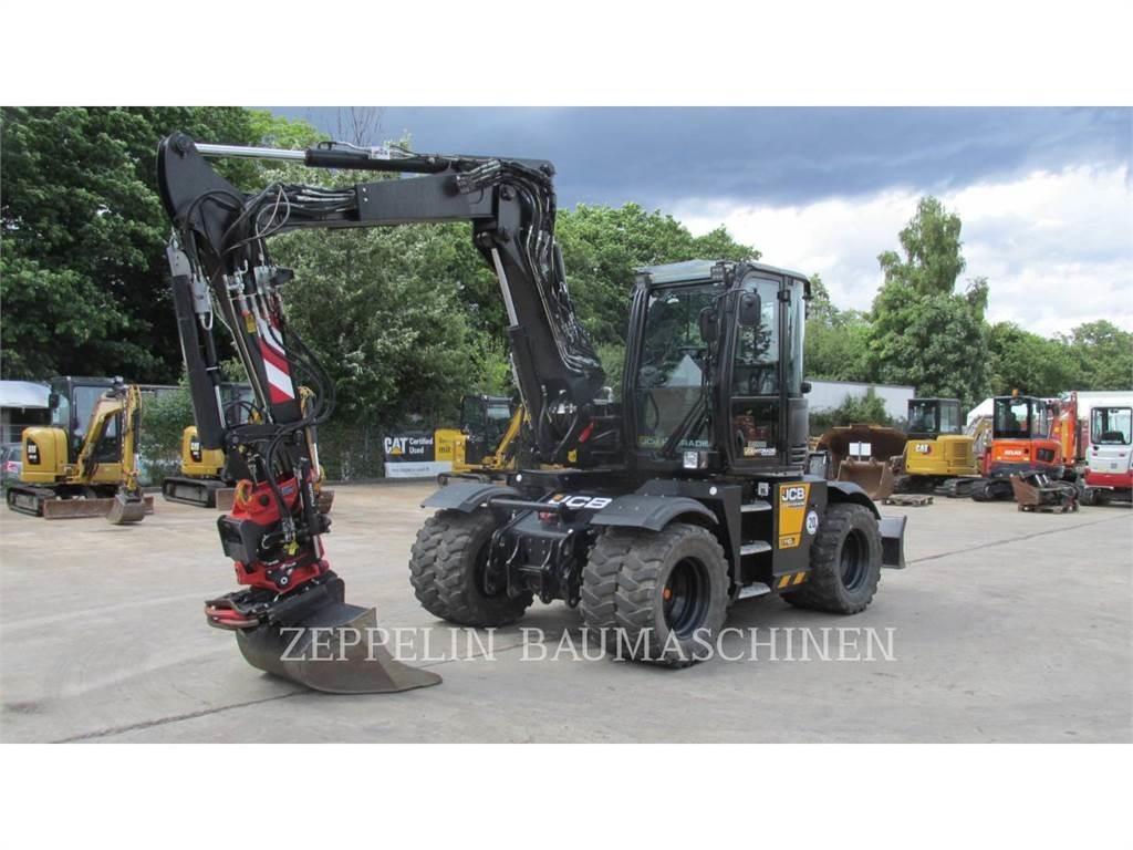 JCB 110W Lastik tekerli ekskavatörler