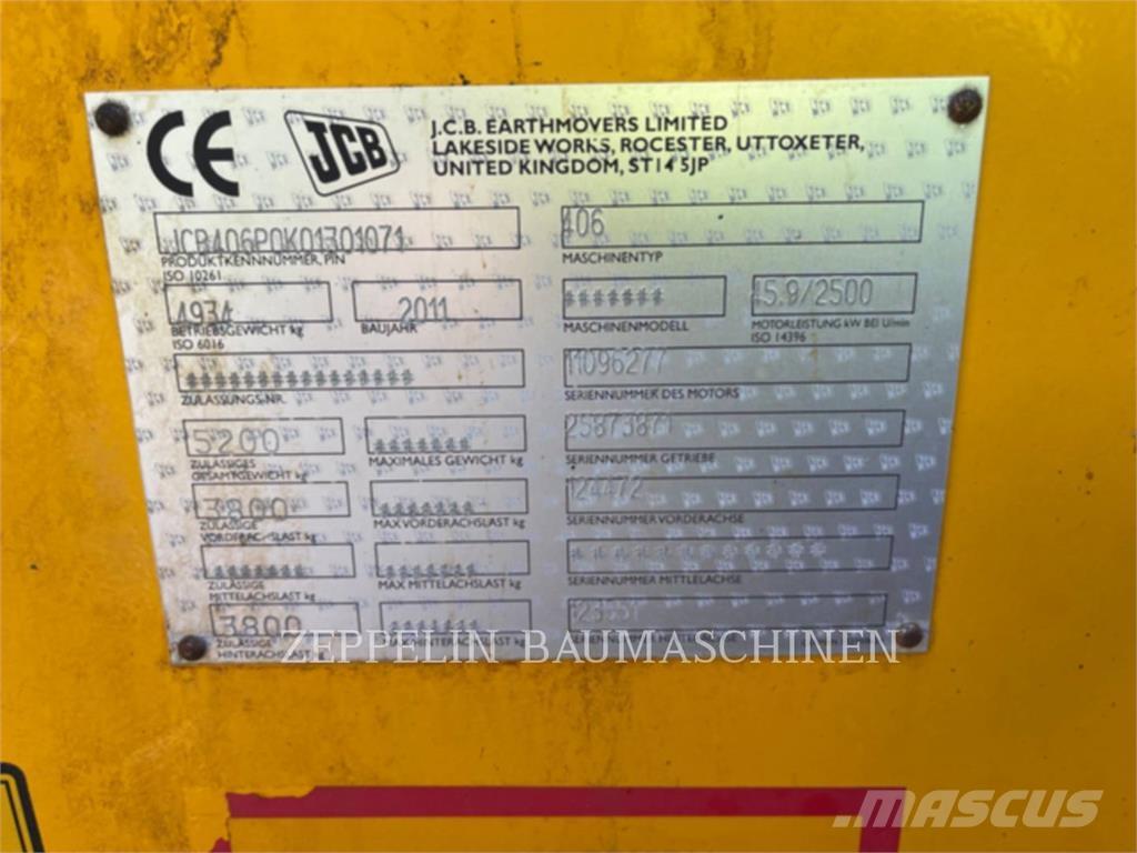 JCB 406 Tekerlekli yükleyiciler