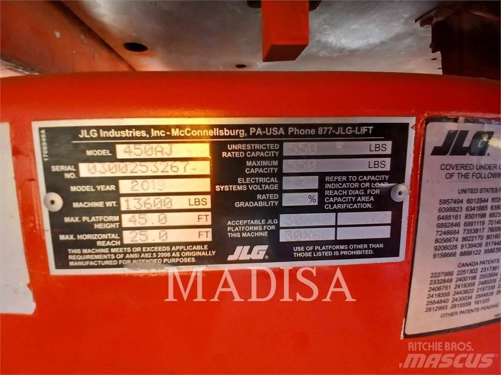 JLG 450AJ 4WD Körüklü personel platformları