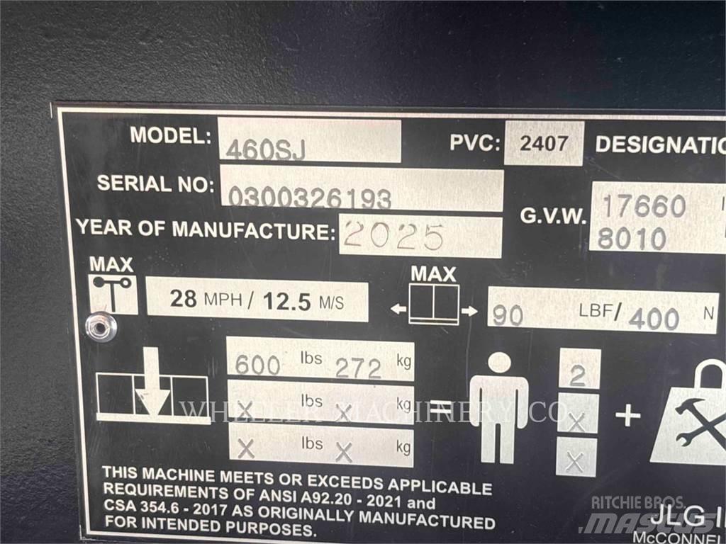 JLG 460SJ Körüklü personel platformları