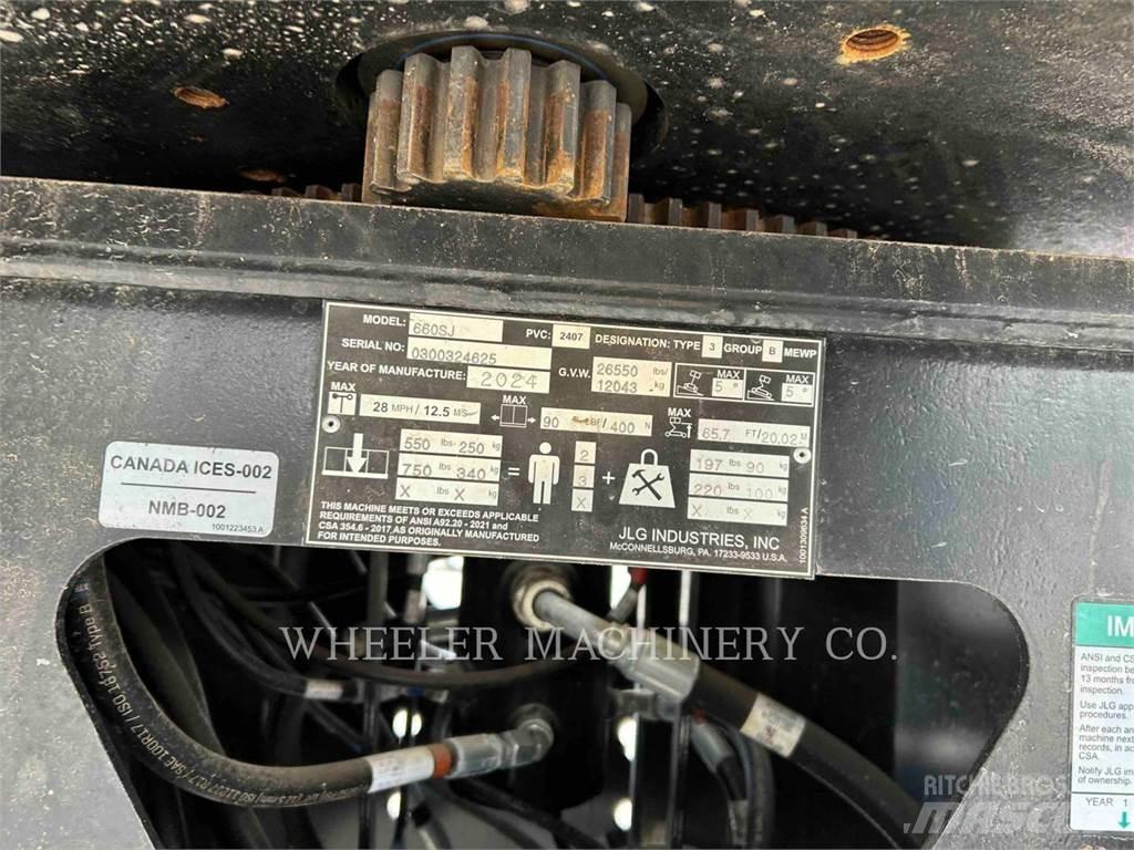 JLG 660SJ SP Körüklü personel platformları