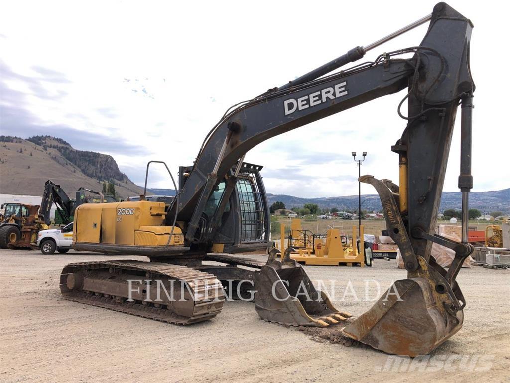 John Deere 200DLC Paletli ekskavatörler