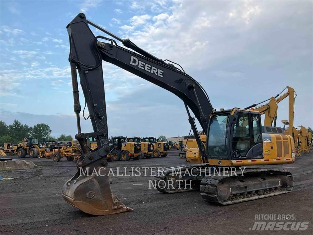 John Deere 210G Paletli ekskavatörler