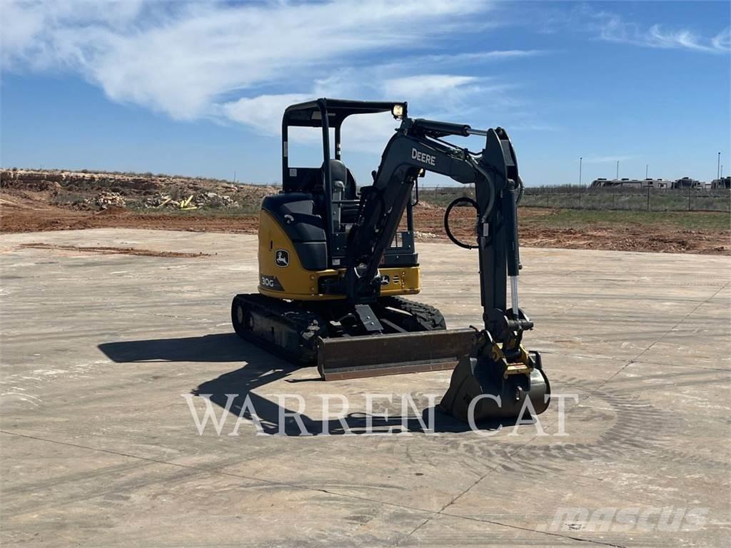 John Deere 30G Paletli ekskavatörler