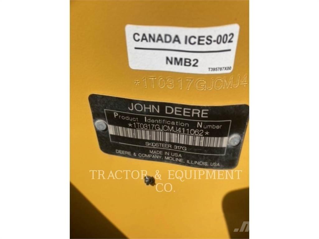 John Deere 317G Skid steer loderler