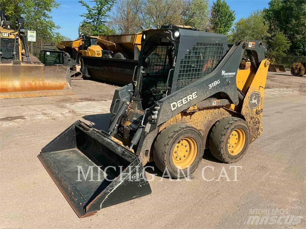 John Deere 318G Skid steer loderler