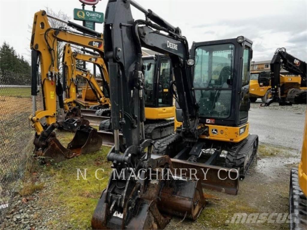 John Deere 35G Paletli ekskavatörler