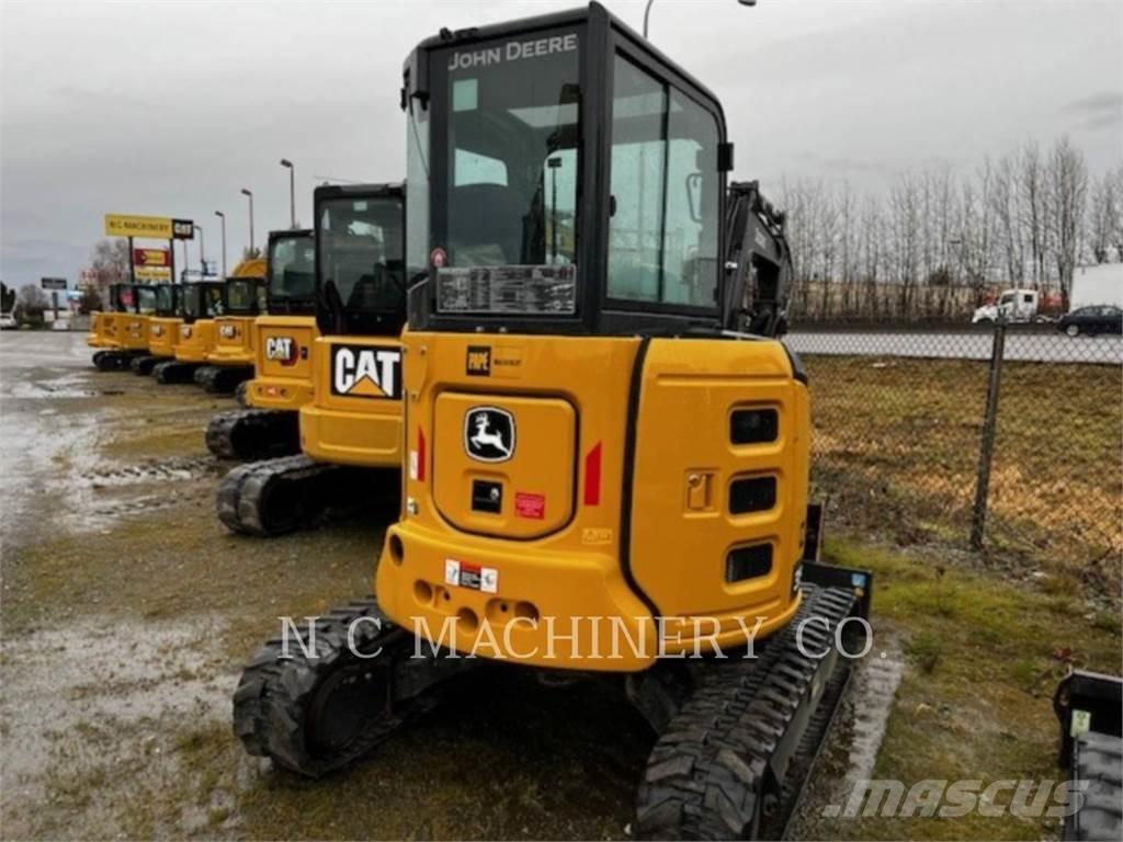 John Deere 35G Paletli ekskavatörler