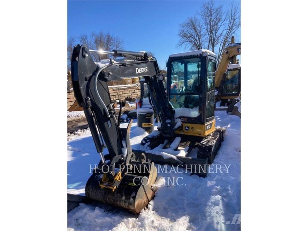 John Deere 35G Paletli ekskavatörler