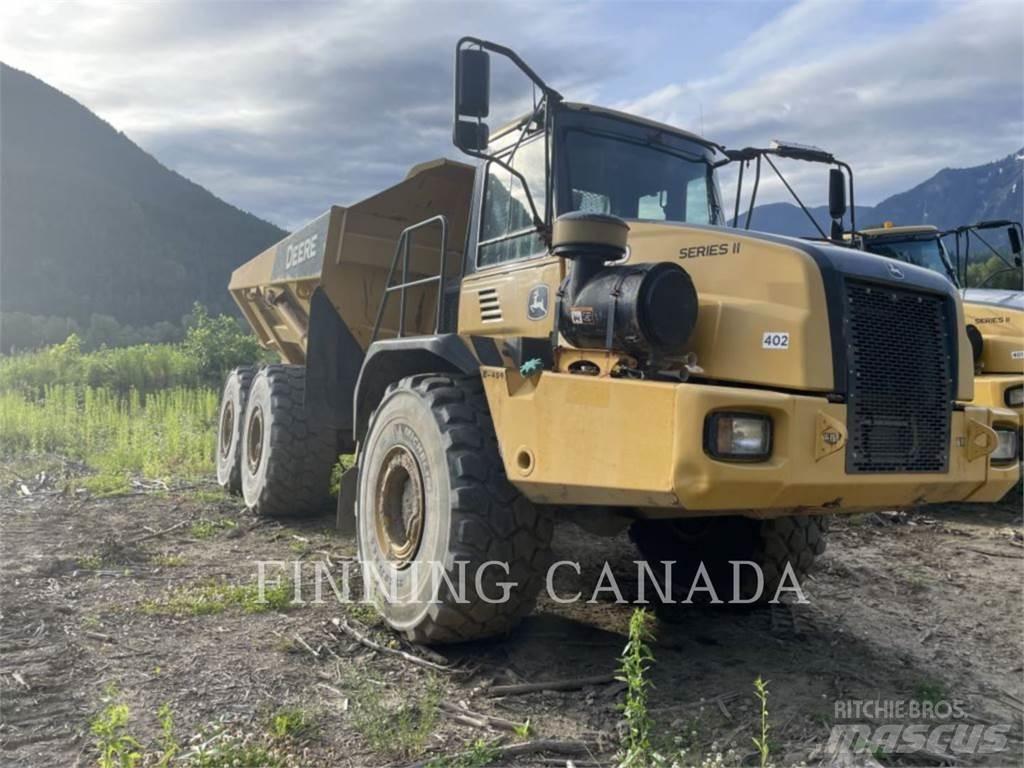 John Deere 400D Belden kirma kaya kamyonu
