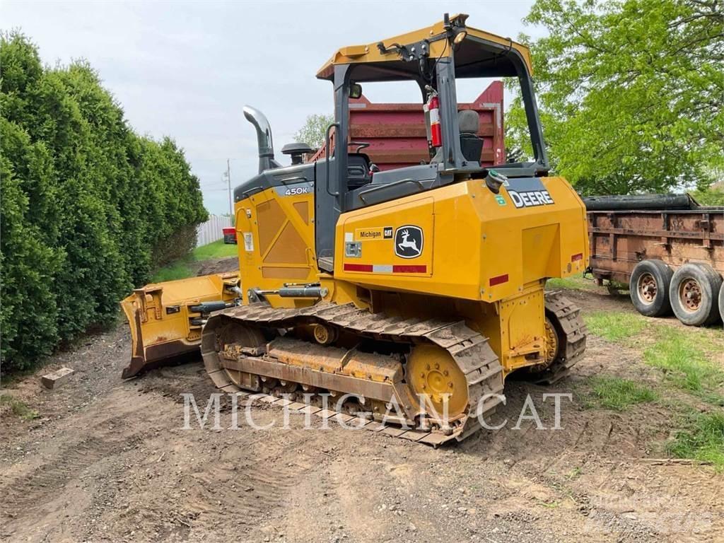 John Deere 450K Paletli dozerler