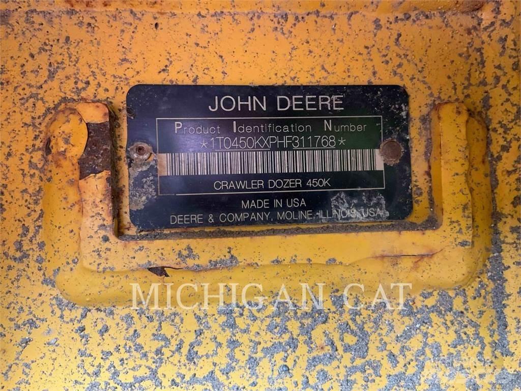 John Deere 450K Paletli dozerler